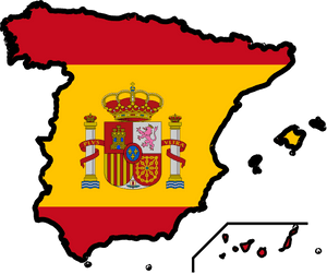 Spain Stub - Spain Flag Cute, HD Png Download PNG image with transparent background