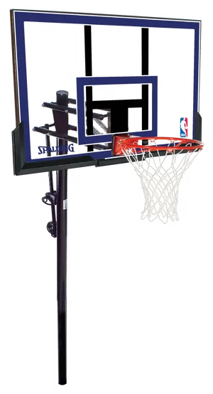 Spalding Basketball Hoop Transparent Background PNG Image