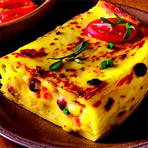 Spanish Tortilla PNG tkd PNG with transparent background