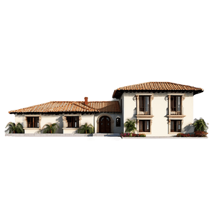 Spanish Villa PNG qft PNG with transparent background