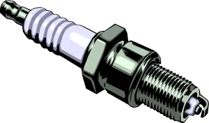 Spark Plug Illustration PNG Image