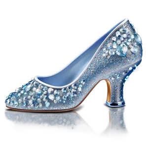 Sparkle Cinderella Footwear Png 06292024 PNG Image