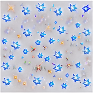 Sparkle Stars Background Png Huj11 PNG Image