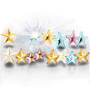 Sparkle Stars With Transparent Background Png Wkt PNG Image