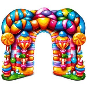 Sparkling Candyland Entrance Png 82 PNG Image