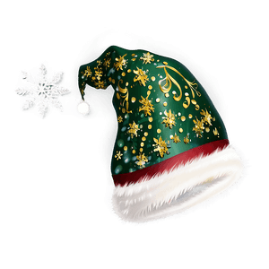 Sparkling Christmas Hat PNG 04292024 PNG