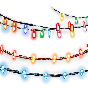 Sparkling Christmas Lights Png Eyg78 PNG Image