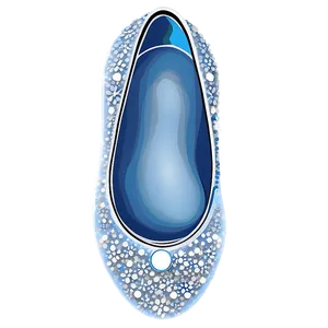 Sparkling Cinderella Slipper Graphic Png Rps43 PNG Image