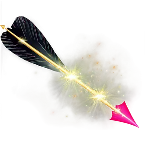 Sparkling Cupid Arrow Effect Png Dso22 PNG Image