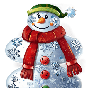 Sparkling December Snowman PNG 73 PNG image with transparent background