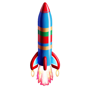 Sparkling Firework Rocket PNG 06212024 PNG