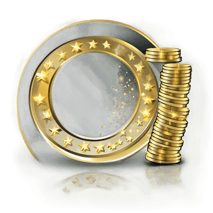 Sparkling Gold Coin PNG 05032024 PNG image with transparent background