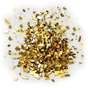 Sparkling Gold Confetti PNG 34 PNG
