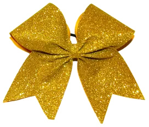 Sparkling Golden Bow Clipart PNG Image