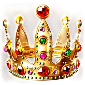 Sparkling Golden Crown Png Til46 PNG Image