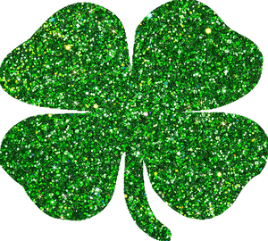 4 Leaf Clover Png Transparent Image - Glitter Three Leaf Clover, Png Download PNG