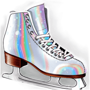 Sparkling Ice Skates PNG kje79 PNG with transparent background