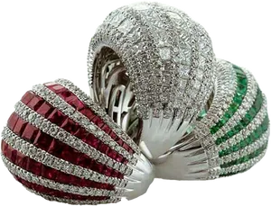 Sparkling Imitation Jewellery Bangles PNG Image