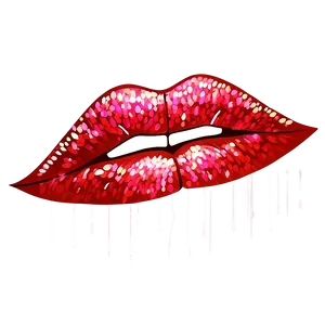 Sparkling Kissy Lips Png Lji71 PNG Image