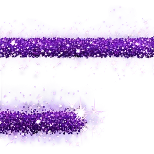 Sparkling Purple Glitter Border Png Qch11 PNG Image