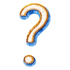 Sparkling Question Mark PNG 68 PNG image with transparent background