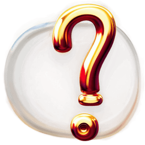 Sparkling Question Mark PNG fkk9 PNG image with transparent background