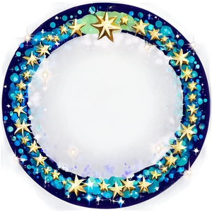 Sparkling Round Star Design Png 61 PNG Image