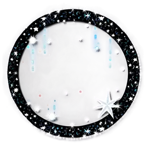 Sparkling Stars Circle Png Efp39 PNG Image