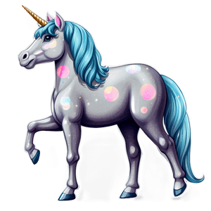 Sparkling Unicorn PNG 05032024 PNG image with transparent background