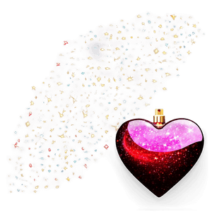 Sparkling Valentine Heart PNG 9 PNG