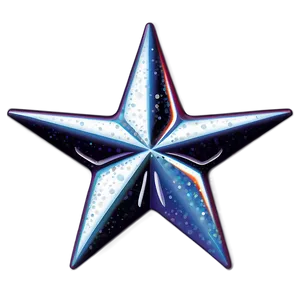 Sparkling White Star Art Png Lgo PNG Image