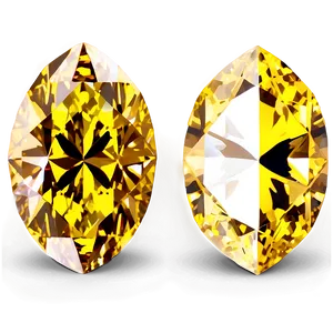 Sparkling Yellow Diamond Clipart Png Rgp79 PNG Image