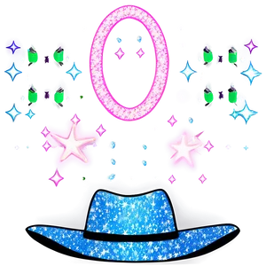 Sparkly Cowgirl Hat Png 94 PNG Image