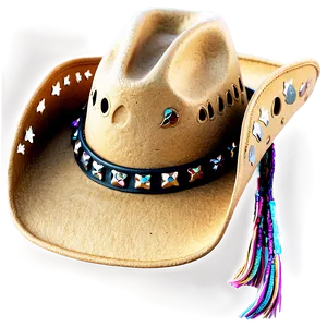 Sparkly Cowgirl Hat Png Loo PNG Image