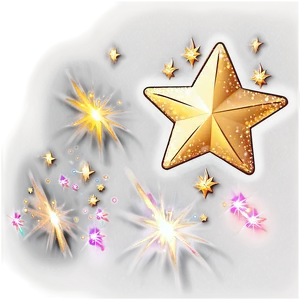 Sparkly Cute Star Png 75 PNG Image