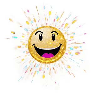Sparkly LOL Emoji PNG mec PNG image with transparent background