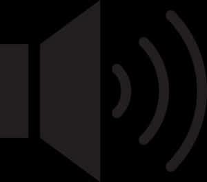 Speaker Volume Icon PNG image with transparent background
