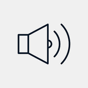 Speaker Volume Icon PNG with transparent background