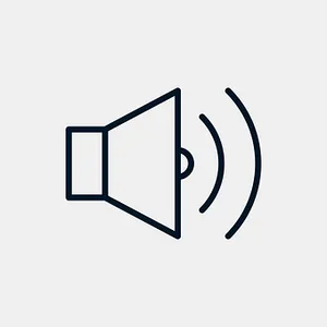 Speaker Volume Icon PNG Image