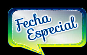 Special Date Speech Bubble Graphic PNG image with transparent background