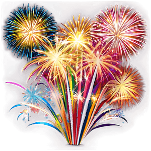 Spectacular Celebration Fireworks Show PNG 05232024 PNG image with transparent background