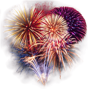 Spectacular Celebration Fireworks Show PNG 05232024 PNG image with transparent background