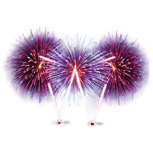 Spectacular Celebration Fireworks Show PNG trj PNG image with transparent background