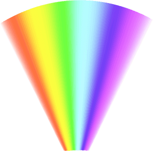 #rainbow #light #beam #rainbowlight #girly #colorful - Rainbow Light Beam Png, Transparent Png PNG image with transparent background