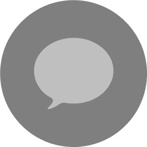 Speech Bubble Icon Black PNG