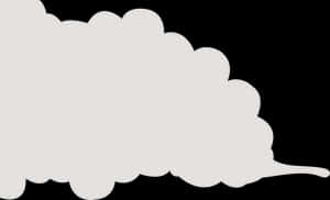 Speech Bubble Outline Graphic PNG image with transparent background