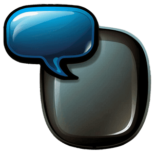 "Speech Bubble PNGs for Messaging Apps" wdl34 PNG