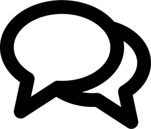 Speech Bubbles Icon PNG Image