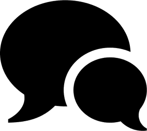 Bubbles - Vector Comments Icon Png, Transparent Png PNG image with transparent background