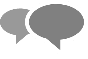 Chat Icon Grey Png, Transparent Png PNG